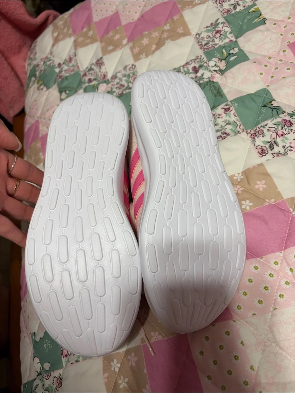 adidas Pink and Light Pink Women's Athletic Sneakers